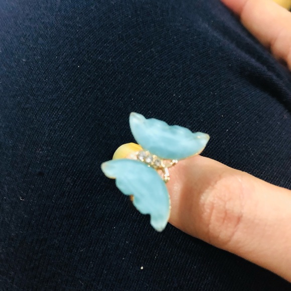 Butterfly ring ethnic wear - Picture 4 of 11